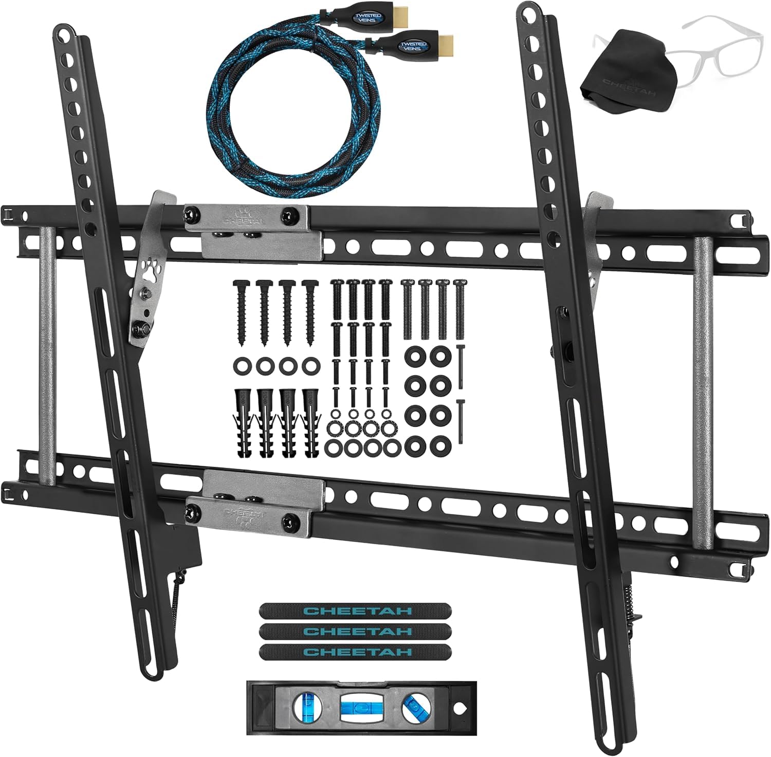 Amazon.com: Cheetah Tilt TV Mount fits 32-86 Inch TVs up to 165lbs